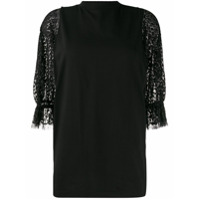 Givenchy Camiseta Point d'Esprit - Preto