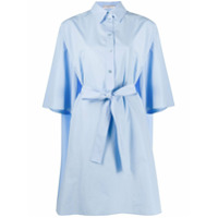 Givenchy Chemise com cinto - Azul