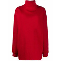 Givenchy mock neck knit jumper - Vermelho
