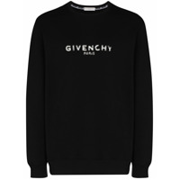 Givenchy Moletom com estampa de logo - Preto