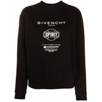 Givenchy Moletom com logo - Preto