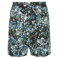 Givenchy Short com estampa floral - Preto