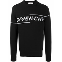 Givenchy Suéter com logo - Preto