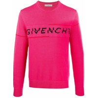 Givenchy Suéter com logo - Rosa
