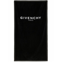 Givenchy Toalha com logo - Preto