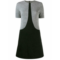 Givenchy Vestido reto bicolor - Preto