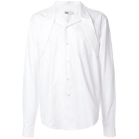GmbH Camisa com detalhe de coldre - Branco