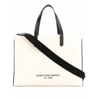 Golden Goose Bolsa tote com logo - Neutro