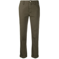 Golden Goose Calça cintura alta - Verde