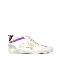 Golden Goose Tênis Mid Star - Branco