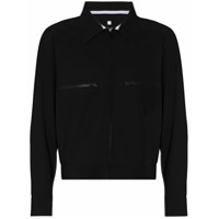 GR10K Bonded zip-up shirt jacket - Preto