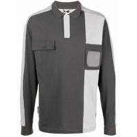 GR10K Camisa polo color block - Cinza