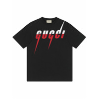 Gucci Camiseta com estampa Gucci Blade - Preto