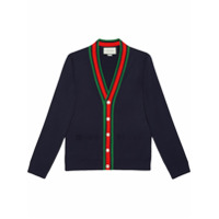 Gucci Cardigan de lã - Azul