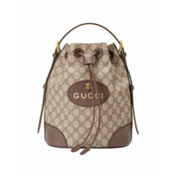 Gucci Mochila GG Supreme - Marrom