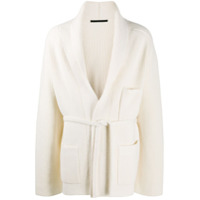 Haider Ackermann Cardigan canelado - Neutro