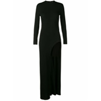 Haider Ackermann Vestido com fenda - Preto