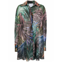 Halpern Chemise com estampa - Verde