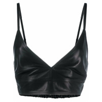 Helmut Lang Bralet com elástico - Preto