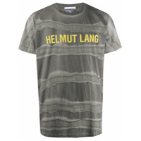 Helmut Lang Camiseta tie-dye - Cinza