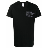 Helmut Lang casual logo t-shirt - Preto