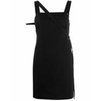 Helmut Lang Vestido assimétrico - Preto