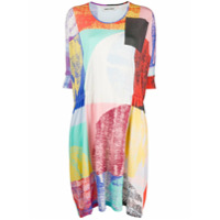 Henrik Vibskov Vestido com estampa - Rosa