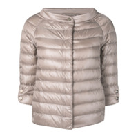 Herno 3/4 sleeve padded jacket - Neutro