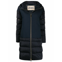 Herno Casaco matelassÃª com zÃ­per - Azul
