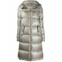 Herno feather-down quilted coat - Cinza