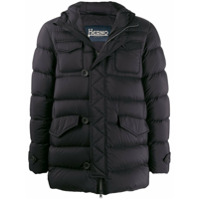 Herno flap pocket puffer jacket - Preto
