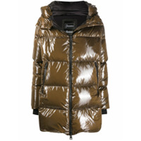 Herno high-shine padded jacket - Marrom