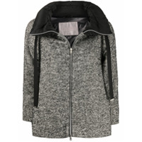 Herno Jaqueta bomber mangas 3/4 - Preto