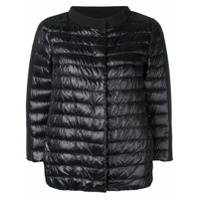 Herno Jaqueta de matelassê - Preto