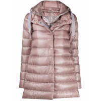 Herno Jaqueta matelassê com zíper - Rosa