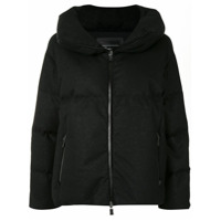 Herno Jaqueta matelassê cropped - Preto