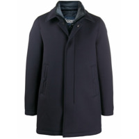 Herno short collared coat - Azul