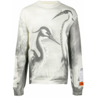 Heron Preston Heron print jumper - Branco