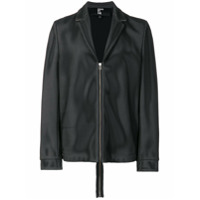 Hood By Air Blazer com zíper - Cinza