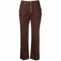 House of Sunny cropped trousers - Marrom