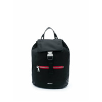 HUGO contrast zip small backpack - Preto