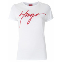 HUGO T-shirt com estampa - Branco