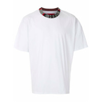 HUGO T-shirt gola com estampa - Branco