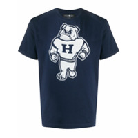 Hydrogen logo graphic print T-shirt - Azul