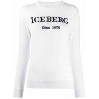 Iceberg Suéter com logo - Branco