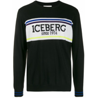 Iceberg Suéter com logo - Preto