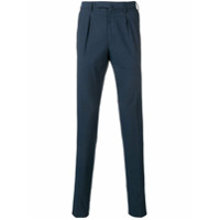 Incotex Calça de alfaiataria slim - Azul