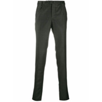 Incotex checked wool trousers - Cinza