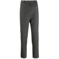 Incotex pinstripe cropped trousers - Cinza