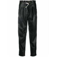 IRO Calça Husvik com cinto - Preto